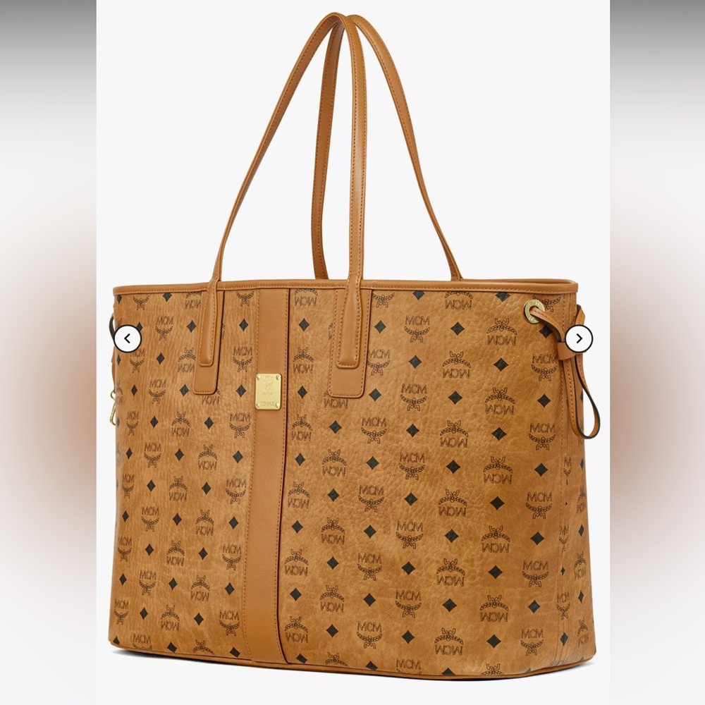 MCM Large reversible Liz Shopper Tote NWOT
